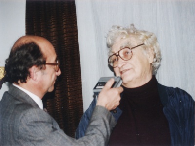 Horányi Barna interjút készít Szász Endrével