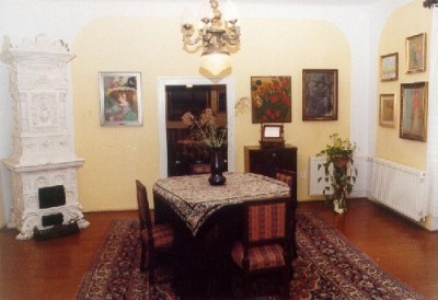 Róma-hegyi villa szobabelső